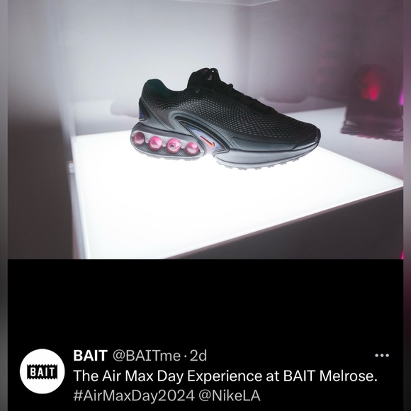 NEW 3/26 BAIT x NIKE Air Max 2024 Mutant Max Purple Toy Figurine SEALED AR EXPER - Picture 7 of 13